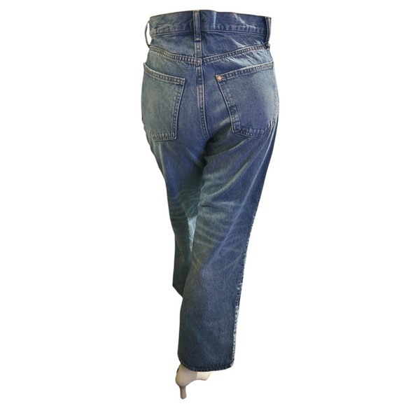 H&M Blue Denim Size 29/32 Relaxed Coup decontractee Jeans - Picture 4 of 5